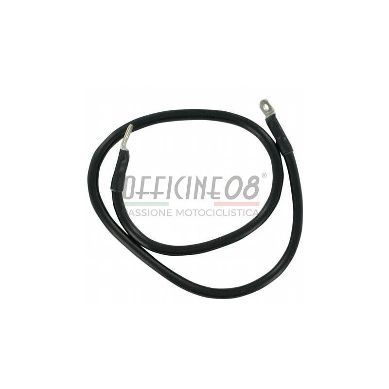 Battery cable 20cm black 6-8mm