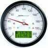 Electronic multifunction gauge Motogadget ChronoClassic Speedo 200Km/h white ring black - Pictures 1
