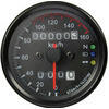 Mechanical speedometer Japan control lights K=1.4 body black dial black