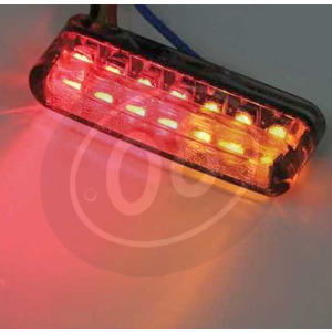 Coppia frecce led Shorty con fanalino posteriore fumè - Foto 2