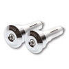 Mirror holder bar-end Highsider DOT.1 chrome