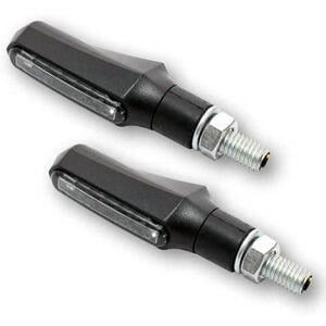 Led winkers Fin position light combo smoked pair