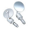 Specchietto retrovisore bar-end Cafe Racer Type1 grigio coppia - Foto 1