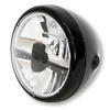 Full led headlight 7'' Highsider Reno Type3 black polish - Pictures 1