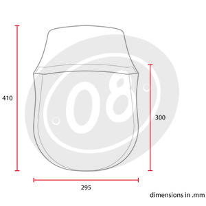 Motorcycle headlight fairing Classic ABS - Pictures 2