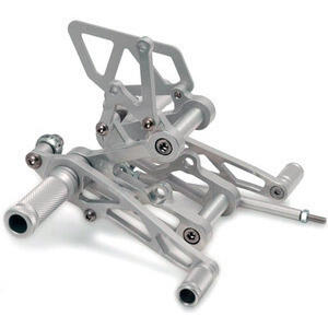 Rearset kit Triumph Bonneville 800 LSL grey