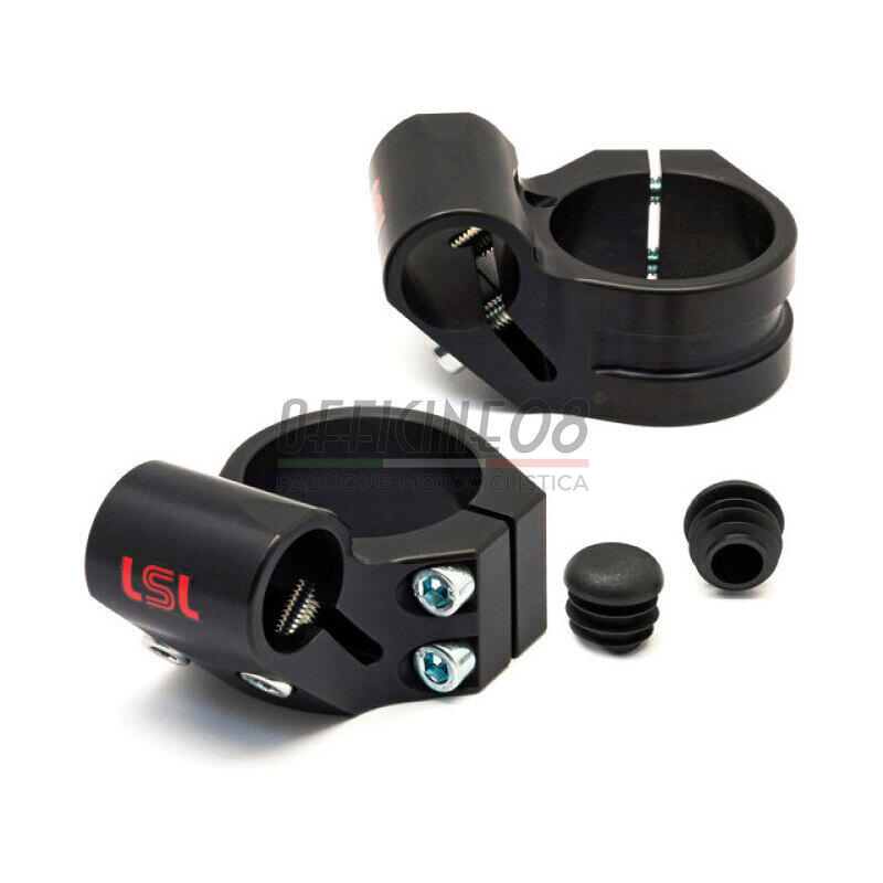 Clip-on collar LSL Speed Match black pair