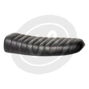 Universal motorcycle complete seat Brat black - Pictures 2