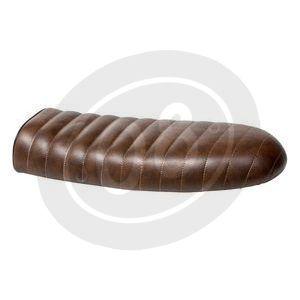 Universal motorcycle complete seat Brat brown - Pictures 3