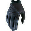 Guanti moto 100% I-Track nero/grigio - Foto 1