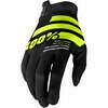 Guanti moto 100% I-Track nero/giallo - Foto 1