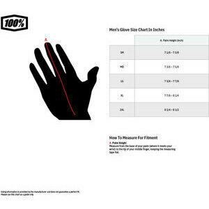 Motorcycle gloves 100% Brisker black - Pictures 2