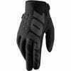 Guanti moto 100% Brisker nero - Foto 1