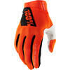 Guanti moto 100% Ridefit arancione - Foto 1