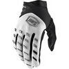 Motorcycle gloves 100% Airmatic white - Pictures 1