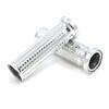 Coppia manopole Motogadget Alu-Grip 22mm/1'' forate lucido - Foto 1