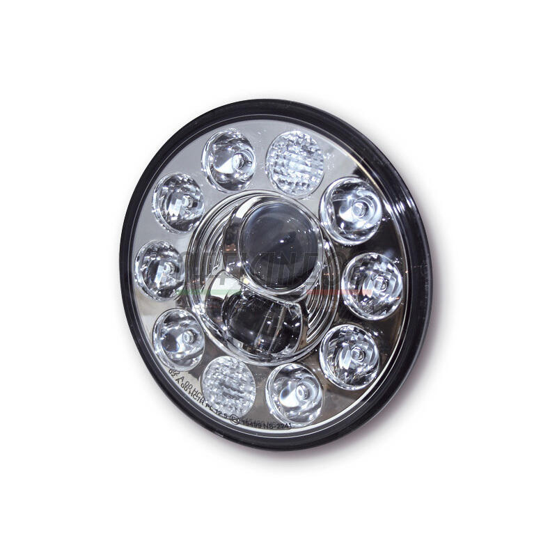 Headlight insert led 7'' Highsider Reno black