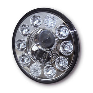 Inserto faro anteriore led 7'' Highsider Reno cromo