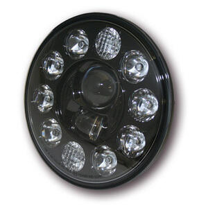 Inserto faro anteriore led 7'' Highsider Reno nero