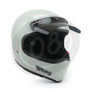 Motorcycle helmet full face ROEG Peruna white - Pictures 5