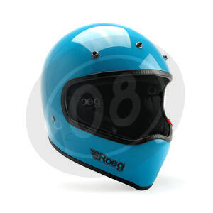 Motorcycle helmet full face ROEG Peruna blue sky - Pictures 5