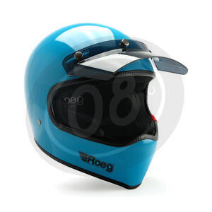 Motorcycle helmet full face ROEG Peruna blue sky - Pictures 4