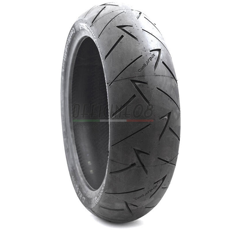 Tire Continental 160/60 - ZR18 (70W) RoadAttack 2 rear