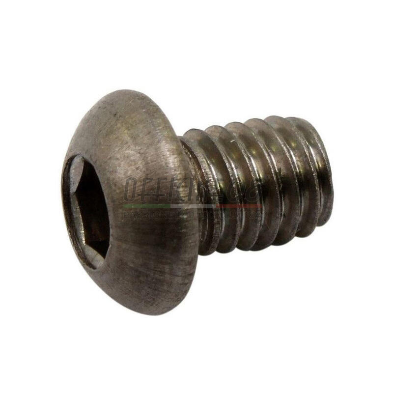 Bolt dome head M6x8mm