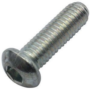 Bolt dome head M6x18mm