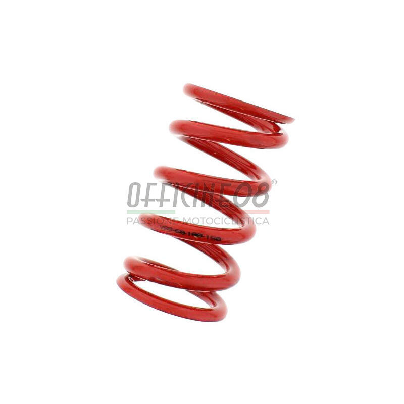 Molla mono ammortizzatore YSS 180Nm 165mm rosso rosso