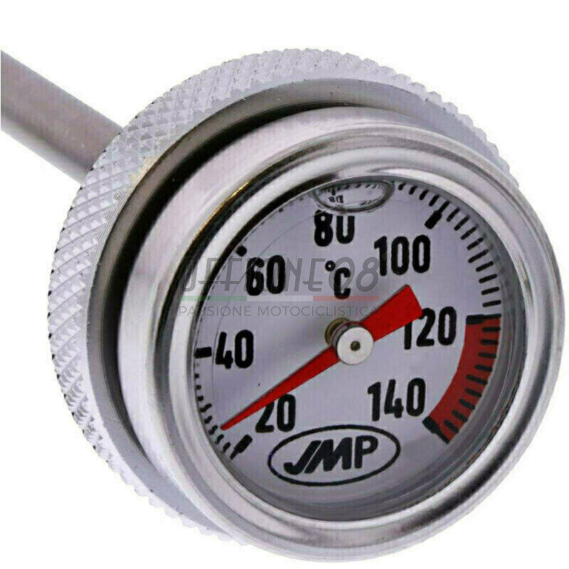 Engine oil thermometer M24x3 length 17mm dial white