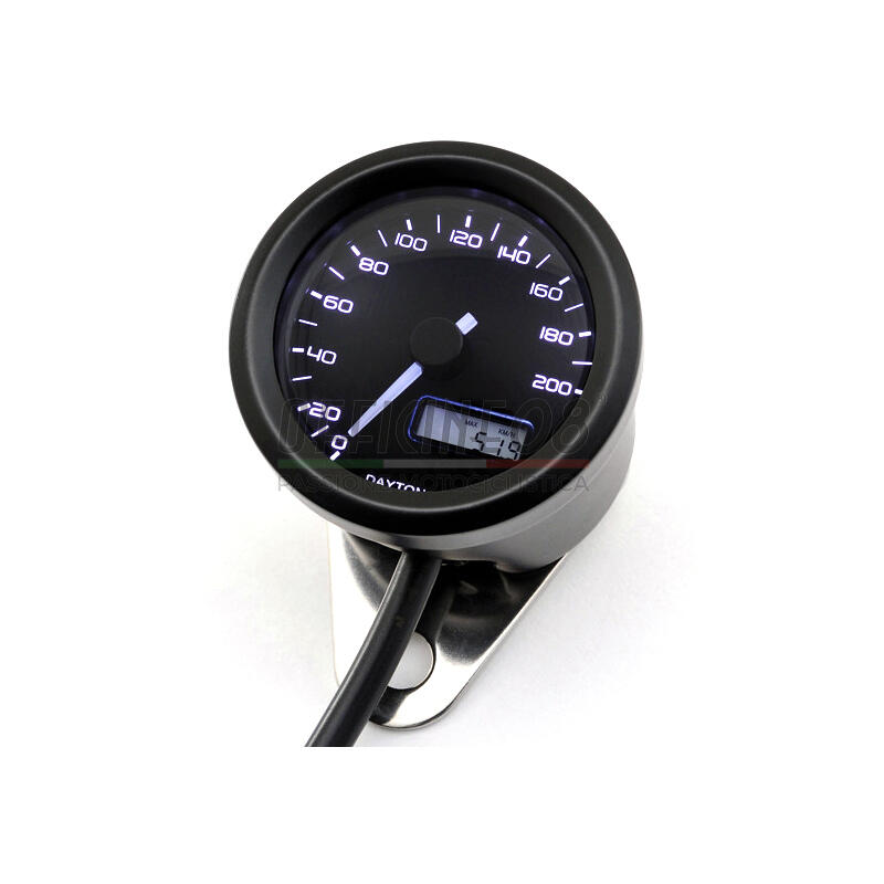 Electronic speedometer Daytona48 200Km/h black