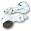 Led winkers Highsider Apollo Classic chrome smoked pair