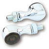 Coppia frecce led Highsider Apollo Classic cromo con luce posizione fumè - Foto 1