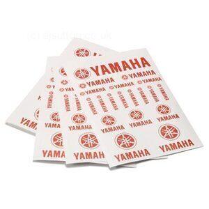 Aufkleber Yamaha kit rot