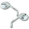 Specchietto retrovisore Highsider Classic cromo coppia - Foto 1