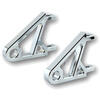 Coppia supporti portafaro Highsider Street XS cromo - Foto 1