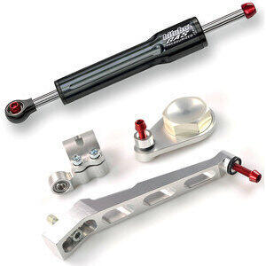 Steering damper Ducati 748 kit Bitubo black complete