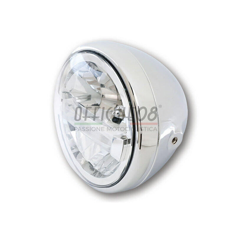 Faro anteriore 7'' Highsider Reno Type4 full led cromo