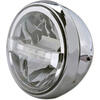 Full led headlight 7'' Highsider British Type4 chrome - Pictures 1