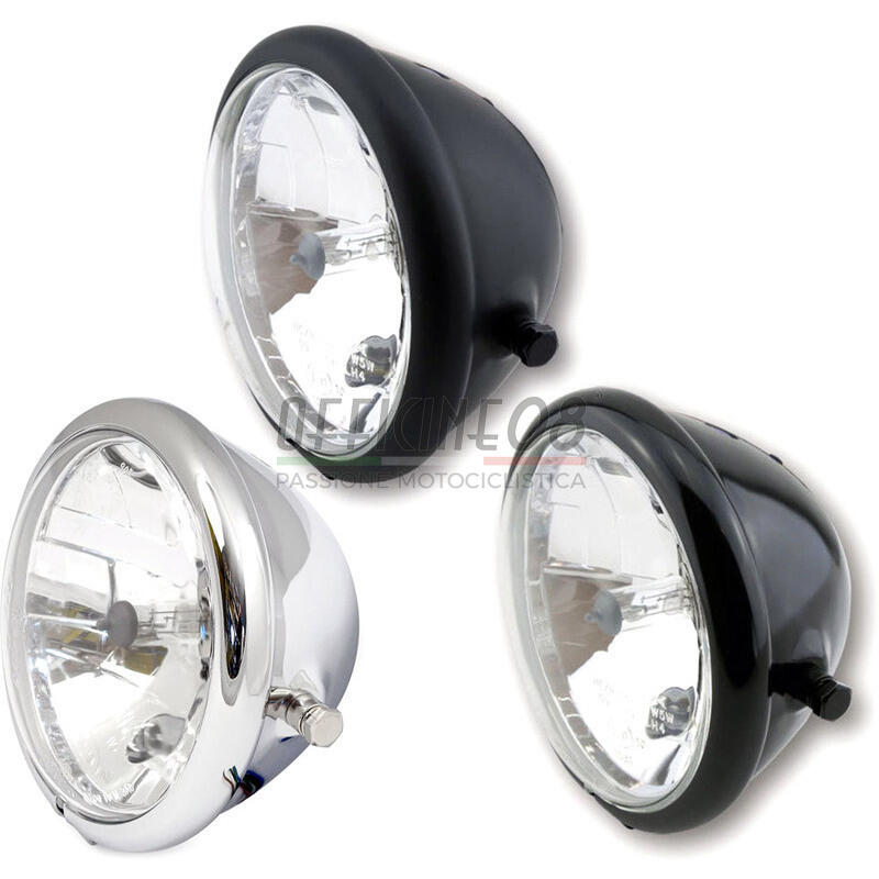 Halogen headlight 5.3/4'' Bates