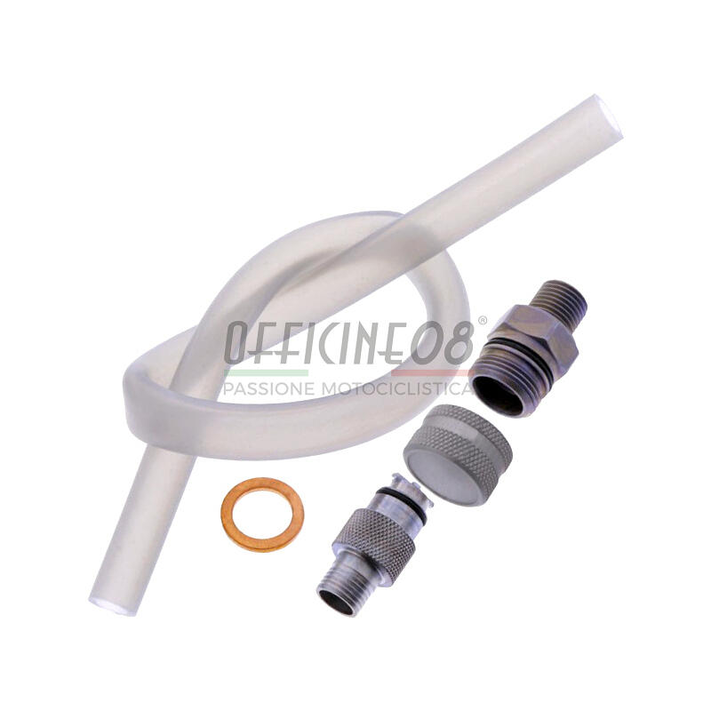 Engine oil bolt breather M18x1.5 with valve