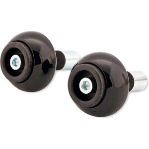 Bar-end weights LSL spheric 14mm black steel - Pictures 2