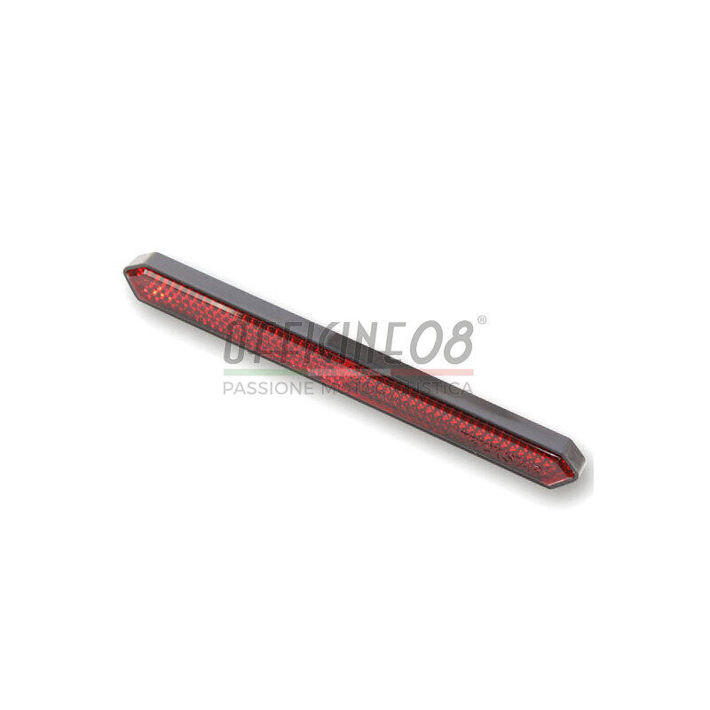 Catarifrangente posteriore 130x13mm autoadesivo rosso