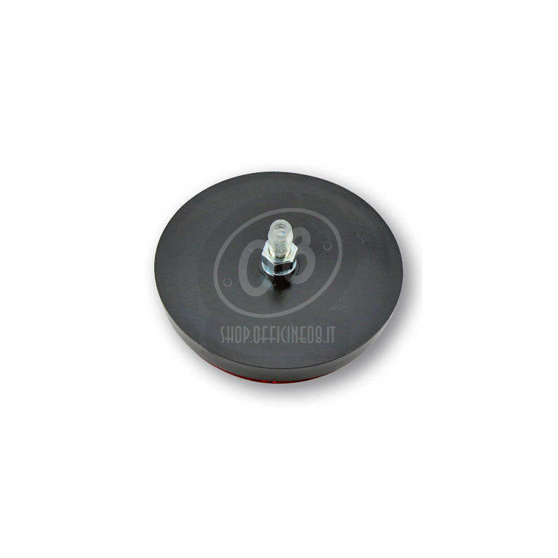 Riflettore Rosso M5 per Honda Suzuki Yamaha Aprilia Kawasaki Triumph 125mm