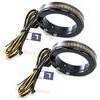 Coppia frecce led alla forcella 39mm nero fumè - Foto 1