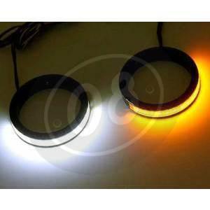 Coppia frecce led alla forcella 43mm nero - Foto 2