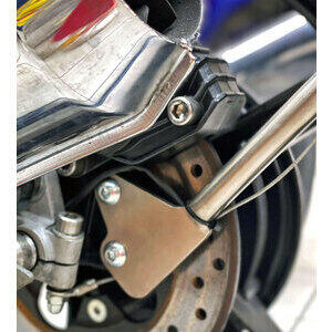 License plate holder Moto Guzzi Serie Grossa wheel mount - Pictures 4