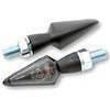 Led winkers Highsider Stream black matt smoked pair