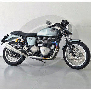 Finale di scarico per Triumph Thruxton 900 Mistral conico coppia - Foto 5